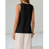 image:imageZESICA Womens Summer Crochet Sleeveless Tank TopsBlack