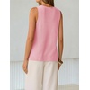 image:imageZESICA Womens Summer Crochet Sleeveless Tank TopsPink