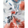 image:imageZESICA Womens Summer Floral Chiffon Tops Short Sleeve BlouseIvory