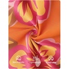 image:imageZESICA Womens Summer Floral Chiffon Tops Short Sleeve BlouseOrange