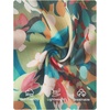 image:imageZESICA Womens Summer Floral Chiffon Tops Short Sleeve BlousePink Green