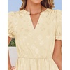 image:imageZESICA Womens Summer Floral Flowy Midi Dress Beach Party DressesApricot