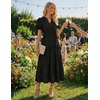 image:imageZESICA Womens Summer Floral Flowy Midi Dress Beach Party DressesBlack