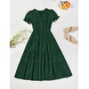 image:imageZESICA Womens Summer Floral Flowy Midi Dress Beach Party DressesGreen