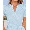 image:imageZESICA Womens Summer Floral Flowy Midi Dress Beach Party DressesSky