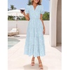 image:imageZESICA Womens Summer Floral Flowy Midi Dress Beach Party DressesSky