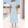 image:imageZESICA Womens Summer Floral Flowy Midi Dress Beach Party DressesSky