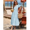 image:imageZESICA Womens Summer Floral Flowy Midi Dress Beach Party DressesSky