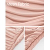 image:imageZESICA Womens Summer Sleeveless Ruched Bodycon Long DressesPink