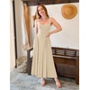image:imageZESICA Womens Summer Sleeveless Square Neck Vacation SundressApricot