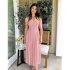 image:imageZESICA Womens Summer Sleeveless Square Neck Vacation SundressGreypink