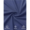 image:imageZESICA Womens Summer Sleeveless Square Neck Vacation SundressNavy