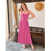 image:imageZESICA Womens Summer Sleeveless Square Neck Vacation SundressRose