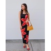 image:imageZESICA Womens Summer Spaghetti Strap Bodycon Beach Vacation Maxi DressesBlack
