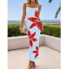 image:imageZESICA Womens Summer Spaghetti Strap Bodycon Beach Vacation Maxi DressesLight Blue