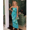 image:imageZESICA Womens Summer Spaghetti Strap Bodycon Beach Vacation Maxi DressesPine Green