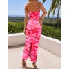 image:imageZESICA Womens Summer Spaghetti Strap Bodycon Beach Vacation Maxi DressesRose