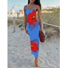 image:imageZESICA Womens Summer Spaghetti Strap Bodycon Beach Vacation Maxi DressesRoyalblue