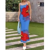 image:imageZESICA Womens Summer Spaghetti Strap Bodycon Beach Vacation Maxi DressesRoyalblue