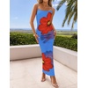 image:imageZESICA Womens Summer Spaghetti Strap Bodycon Beach Vacation Maxi DressesRoyalblue
