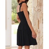 image:imageZESICA Womens Summer Spaghetti Strap Sleeveless Mini DressBlack