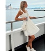 image:imageZESICA Womens Summer Spaghetti Strap Sleeveless Mini DressIvory