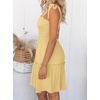 image:imageZESICA Womens Summer Spaghetti Strap Sleeveless Mini DressLight Yellow