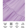 image:imageZESICA Womens Summer Spaghetti Strap Sleeveless Mini DressLightpurple