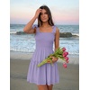 image:imageZESICA Womens Summer Spaghetti Strap Sleeveless Mini DressPurple