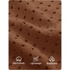 image:imageZESICA Womens Summer Sweater Vest Crochet Eyelet Cap Sleeve Cute Beach TopChocolate Brown