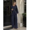 image:imageZESICA Womens Two Piece Suits Sets Casual Business Pants OutfitsDark Blue