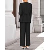 image:imageZESICA Womens Two Piece Suits Sets Casual Business Pants OutfitsDim