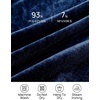 image:imageZESICA Womens Winter Velvet Long Puff Sleeve Maxi DressNavy