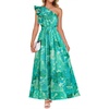 image:imageZESICA Womens 2026 Summer Floral Sleeveless Maxi DressGreen