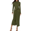 image:imageZESICA Womens Fall Long Sleeve Wedding Guest Midi DressesArmy Green