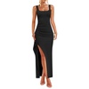 image:imageZESICA Womens Formal Sleeveless Bodycon Maxi DressesBlack