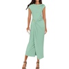 image:imageZESICA Womens Summer Cap Sleeve Wedding Guest Cocktail Midi DressSage