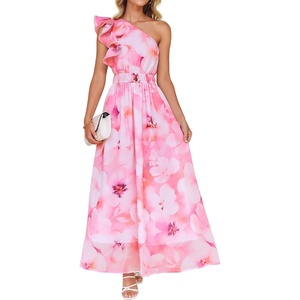 image:imageZESICA Womens 2026 Summer Floral Sleeveless Maxi DressPink