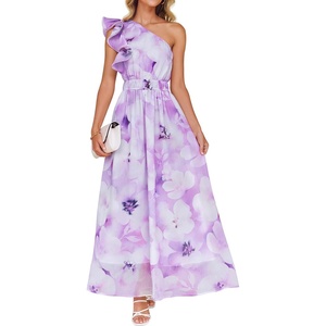 image:imageZESICA Womens 2026 Summer Floral Sleeveless Maxi DressPurple