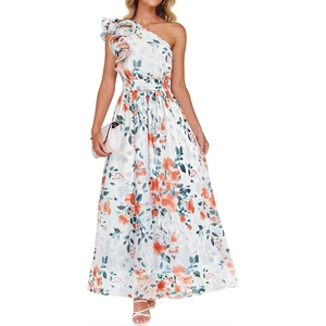 image:imageZESICA Womens 2026 Summer Floral Sleeveless Maxi DressWhite