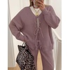 image:imageZESICA Womens 2 Piece Outfits 2026 Fall Lounge Pajama SetsTaro