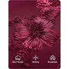 image:imageZESICA Womens 2026 Fall Floral Wedding Guest Cocktail Mini DressBurgundy