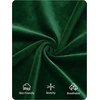 image:imageZESICA Womens Velvet Long Sleeve Off Shoulder Formal Bodycon Maxi DressGreen