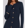 image:imageZESICA Womens 2026 Fall Winter Long Sleeve Work Office Sweater DressesNavy
