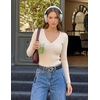 image:imageZESICA Fall Long Sleeve Henley Shirts for Women Dressy Casual 2026Apricot