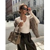 image:imageZESICA Fall Long Sleeve Henley Shirts for Women Dressy Casual 2026Apricot