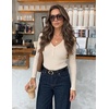 image:imageZESICA Fall Long Sleeve Henley Shirts for Women Dressy Casual 2026Apricot