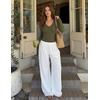 image:imageZESICA Fall Long Sleeve Henley Shirts for Women Dressy Casual 2026Army Green