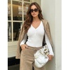 image:imageZESICA Fall Long Sleeve Henley Shirts for Women Dressy Casual 2026White