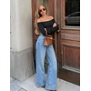 image:imageZESICA Women Off The Shoulder Tops Long Sleeve Going Out ShirtsBlack